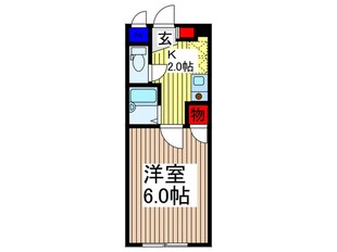 ア－クヒルズ蕨南町の物件間取画像